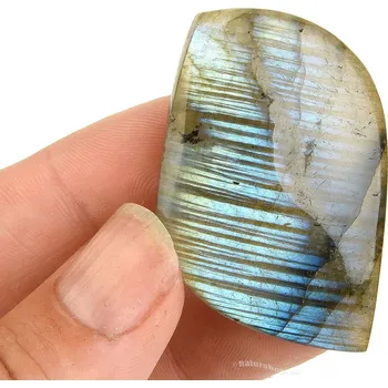 Přírodní kámen Labradorit mugle s barevnými odlesky 16g