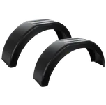 Sada dvou blatníků pro přívěs 13-14" DOMAR D20122 ploché podběhy 770/200mm