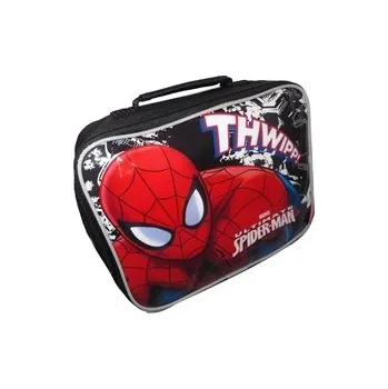 Svačinový box Sendvičová obědová taška Marvel Ultimate Spider-Man s rukojetí