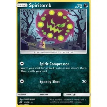 Volný čas Pokémon TEU 089/181 Spiritomb - Team Up Stav: Excellent, Verze: NORMAL
