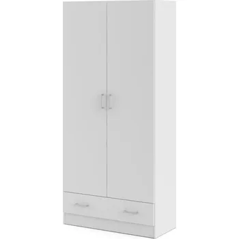 Šatní skříň Skříň Sid 2D 403 - Skříň dvoudvéřová se šuplíkem
