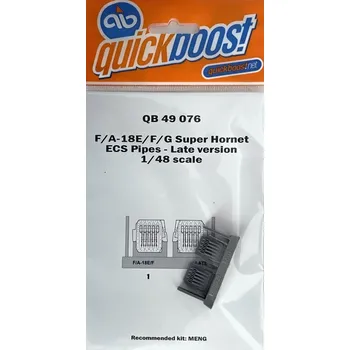 Plastikový model 1/48 F/A-18E/F/G Sup.Hornet ECS pipes late (MENG)