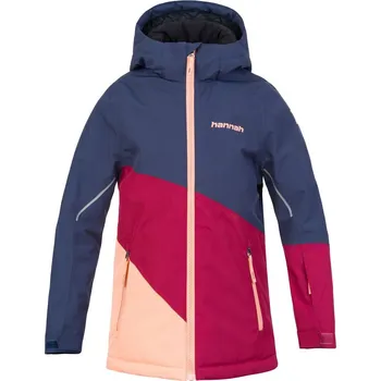 Dívčí bunda Bunda Hannah Kigali Jr Mood indigo/anemone 134-140