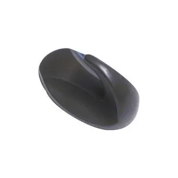 Nábytkové kování Háček qf samolepící ovál plastový, HN tm. (2ks) 1041