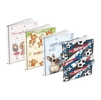 Zápisník Památník MFP se zámkem 2 různé druhy