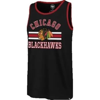 Pánské tričko 47 Brand Tílko 47 Team Edge Chicago Blackhawks SR, Velikost S 454988