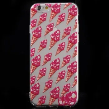 Pouzdro na mobilní telefon Sweet gelový obal na iPhone 6s a 6 - červené zmrzky