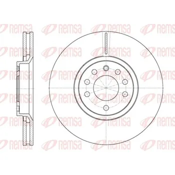 Brzdový kotouč Brzdový kotouč REMSA 6944.10