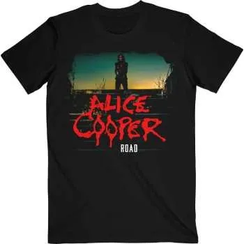 Merch Alice Cooper: Alice Cooper Unisex T-shirt: Back Road (medium) M