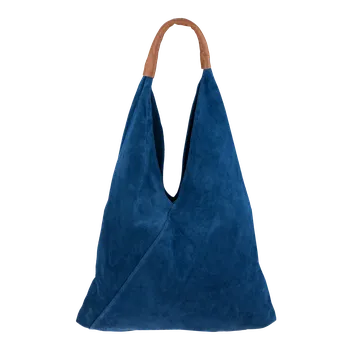 Kabelka NovaKabelka.cz Kožená italská kabelka Caliva Blu