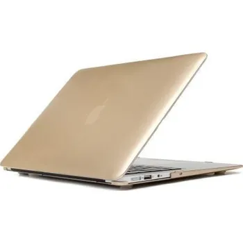 pouzdro na notebook Classic přední i zadní plastový obal na MacBook Air 13.3 - zlatý