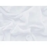 XPOSE® Mikroplyšové prostěradlo Exclusive - bílé 180x200 cm, Mikroplyš + Prodloužená možnost vrácení zboží do 50 dnů