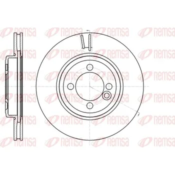 Brzdový kotouč Brzdový kotouč REMSA 61081.10