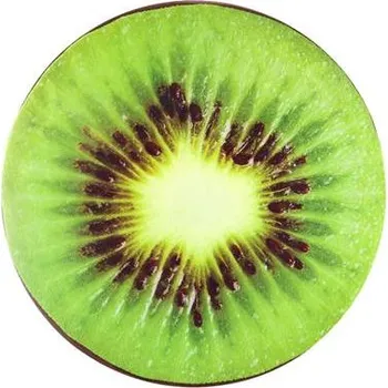 Dekorativní polštářek Dekorační polštář | 3D podsedák, styl ovoce, 33 cm, 4 druhy - Kiwi