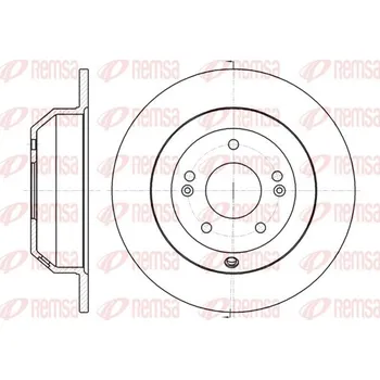 Brzdový kotouč Brzdový kotouč REMSA 61373.00