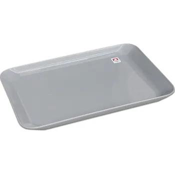 PETRAplast Plastový podnos obdélník 19 x 13 cm Barva: Šedá