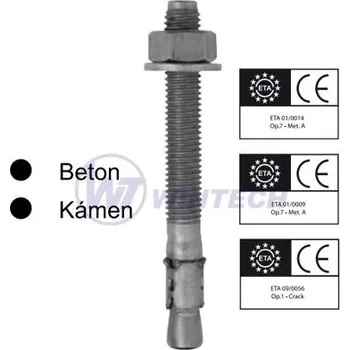 FRIULSIDER průvlaková kotva FM753, M24x160 / balení 10 ks