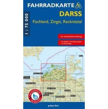 Fahrradkarte Darß - Fischland - Zingst 1:75 000 (DE)