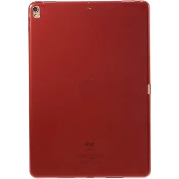 Pouzdro na tablet Průsvitný gelový obal na iPad Pro 10.5 - červený
