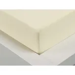 XPOSE® Jersey prostěradlo - vanilkové 180x200 cm, Jersey + Prodloužená možnost vrácení zboží do 50 dnů