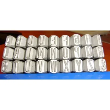 Raznice GRAVUREM Raznice abeceda 6 mm