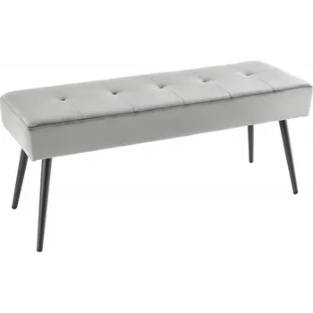 Křeslo Lavice BOUTIQUE 100 CM šedá samet