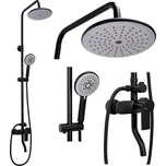REA VERSO sprchový set, černá REA-P9145