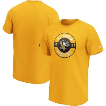Pánské tričko Fanatics Triko Circle Pittsburgh Penguins SR, Velikost XL 902632