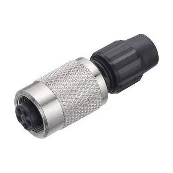 ISO konektor binder 99-0076-100-03 kulatý faston, 1 ks