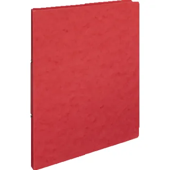 Desky A4 kroužkové prešpánové - 2 - kroužek / červená