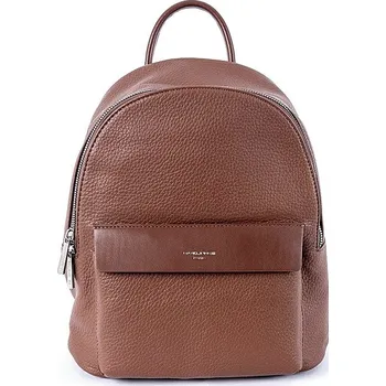 Městský batoh Městský středně velký batoh David Jones 6911 s obsahem cca. 7 l hnědý