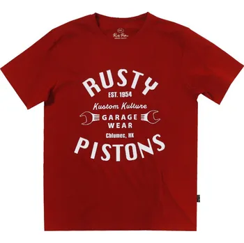 Rusty Pistons RPTSM96 Vista bordeaux triko vel. 3XL