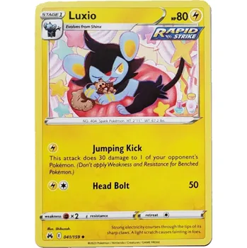 Karetní hra Pokémon karta Luxio 041/159 - Crown Zenith
