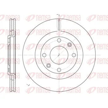 Brzdový kotouč Brzdový kotouč REMSA 6240.10