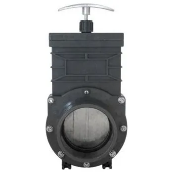 Technika k zahradnímu jezírku PVC šoupě Xclear 110 mm - tažný uzávěr