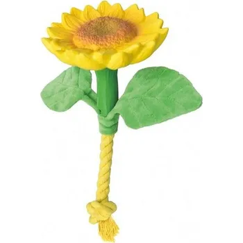 Hračka pro psa Pískací květina slunečnice - 28cm