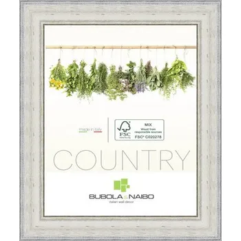 Rám na obraz Fotorámeček dřevěný starobílý 24x30 cm