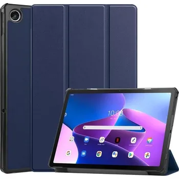 Příslušenství pro tablet Chytré polohovatelné pouzdro na Lenovo Tab M10 Plus (3. Gen) - tmavěmodré