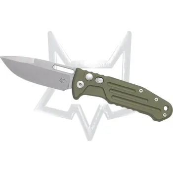 kapesní nůž FOX New Smarty, kapesní zavírací nůž s klipem, zelený FX-503SP OD