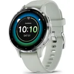 Garmin Venu 3S Silver/SageGrey Silicone Band