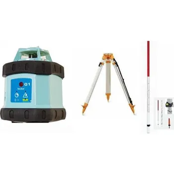 Měřící laser Sada Q1B1 = rotační laser + stavební stativ a lať