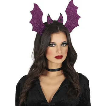 Karnevalový doplněk Guirca Čelenka netopýr