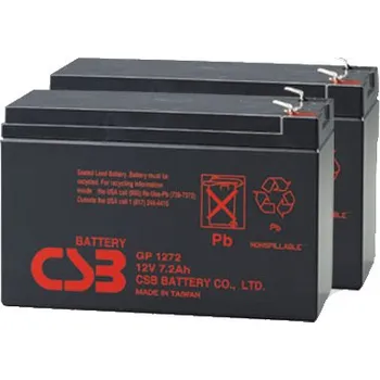 Záložní baterie APC RBC160, alternativa bez příslušenství (2ks CSB GP1272 F2)