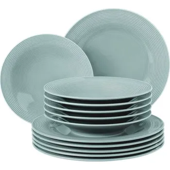 jídelní souprava Jídelní sada 12 kusů BEAT ARKTISBLAU, modrá, Seltmann Weiden