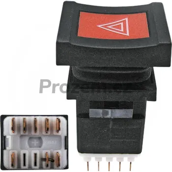 vypínač Tlačítkový spínač pro Massey Ferguson, 3581474M91