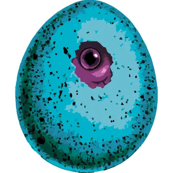 ZUTY Malování podle čísel - DRÁČEK VE TVARU PÍSMENKA O (SUE ELLEN BROWN) Rozměr: 40x50 cm, Rámování: bez rámu a bez vypnutí plátna