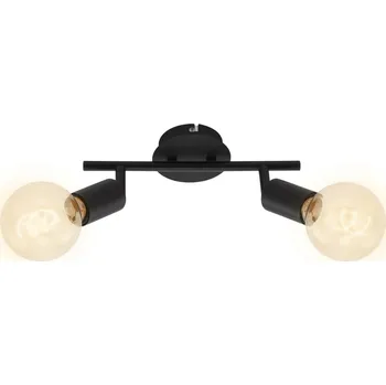 Bodové svítidlo BRILONER Bodové svítidlo 27,5 cm 2x E27 60W černá BRI 2868-025
