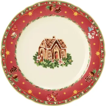 Talíř Dezertní talíř 20 cm MARIE-LUISE WEIHNACHTSNOSTALGIE, Seltmann Weiden