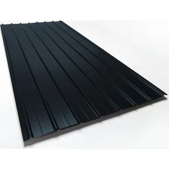 Střešní krytina Bravo Trapézový plech H12 Plus 1142 x 2000 x 0,5 mm 1 ks antracit