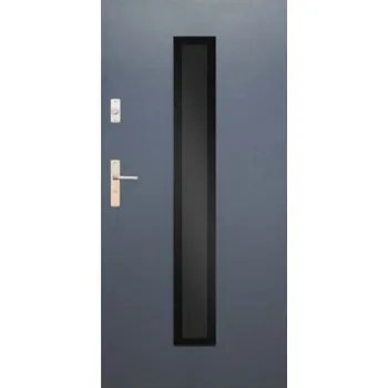 Vchodové dveře Ocelové venkovní dveře WIKED GLASS DESIGN GD01A